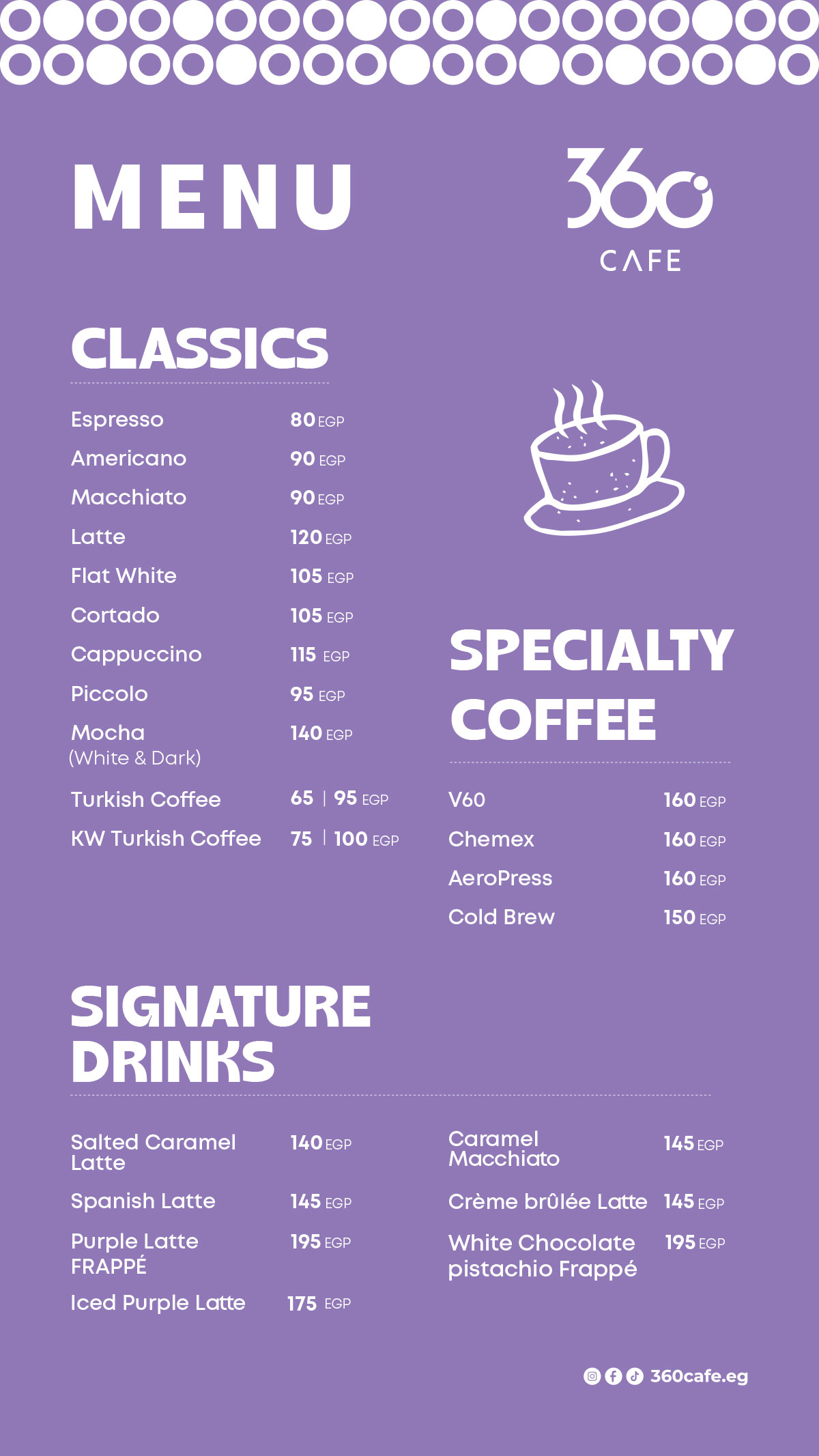 Menu Page 1