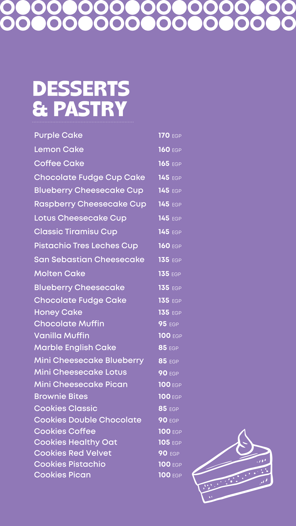 Menu Page 5